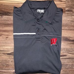 Ping Wisconsin Badger Polo